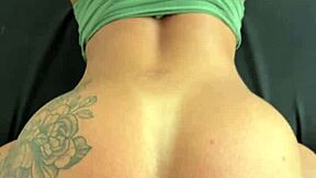 Couple explores intimate positions in passionate session