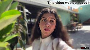 i asked a friend to cum on my face in a cafe so i could eat food with sperm - public cumwalk