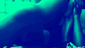 Homemade bad girl takes on big black monster cock without holding back