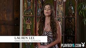 This super sexy milf from vancouver does a solo softcore shoot for playboy.