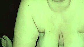 Milf rides foot while sucking huge cock