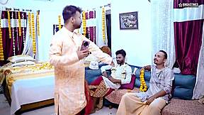 Sudipa's Wedding Night Gangbang With Five Husbands