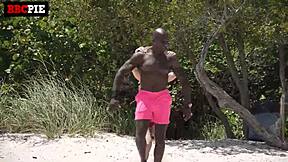 Monster BBC Brings Home Ashlyn Angel. Fucks Her Hard In Missionary And Creampies.