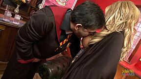 the boring halloween party turns into a dirty play with three hot girls