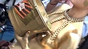 oh man my costume just slipped and those nipples popped out in the osu gold powder show