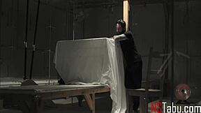 punishing blonde sex slave misha mynx for being too horny with tommy pistol