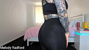 big tits fit milf try on haul