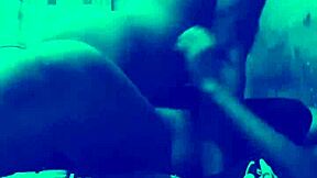 Homemade bad girl takes on big black monster cock without holding back