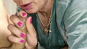 I Feel Such Intense Lust as Insatiable Mature Whore Stepmother Sucks Stepson's Cock Until Cumshot in Mouth