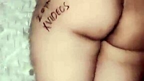 Hot fucking with buttplug and big ass!