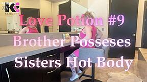 Love potion 9 step brother possesses sisters hot body?