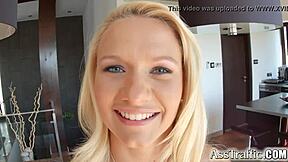 Detailed Ass Traffic Casting Interview with 18 Year Old Featuring Anal Scenes