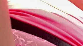 Redhead Babe Flashes Big Tits On Public Highway