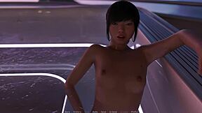 Daring voyagers fucking with tits.