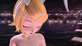 Hatsune Miku Characters In Nude Bunny Costumes