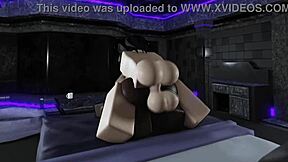 cute robloxian gets fucked in a condo