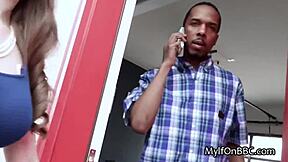 BBC Titty Fuck For Car Fix