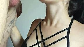 Girlfriend Gives Deep Blowjob To Wellington Prado's Big Cock