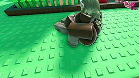 Viper Fucks Candy Dry In Femdom Game!