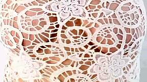 Is Granny Mariaold Masturbating For Her Step-Grandson In That Mask?