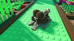 Viper Fucks Candy Dry In Femdom Game!