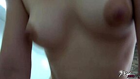 Shaved Slit Receives Intense Banging And Jizz