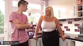 does agedlove granny chubby lacey bang with sam feel good?