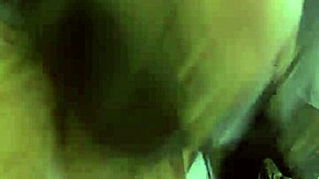 Goth tattooist offers to empty big balls with handjob during session