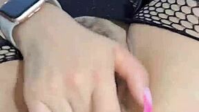 Colombian milf talks dirty during anal play