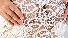 Is Granny Mariaold Masturbating For Her Step-Grandson In That Mask?