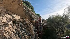 Sophie Logan Cheats Wildly at Public Beach Fuck!