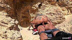 Sophie Logan Cheats Wildly at Public Beach Fuck!