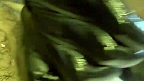 Goth tattooist offers to empty big balls with handjob during session