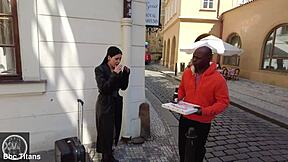 Big butt Italian whore gangbanged by BBC!