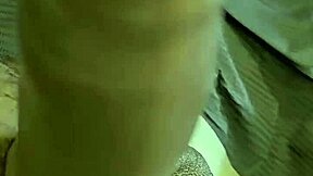 Goth tattooist offers to empty big balls with handjob during session