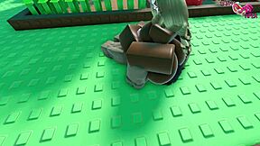 Viper Fucks Candy Dry In Femdom Game!