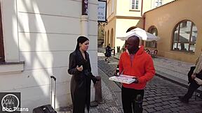 Big butt Italian whore gangbanged by BBC!