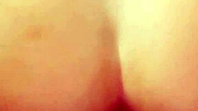 student with big ass craves cock, uses dildo instead