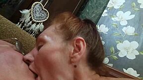 Emotional big view blowjob and cowgirl pov.