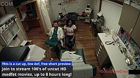 oh wow, tori sanchez spreads her big ass during the tampa university entrance physical!