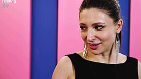 Feet Tickling Challenge Show with Talia Mint - Cute Russian Brunette Kate Quinn Tied and Tickled!