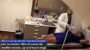 oh wow, tori sanchez spreads her big ass during the tampa university entrance physical!