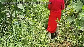 oh babe, let's keep fucking like this in the forest, your hairy ass feels so good...