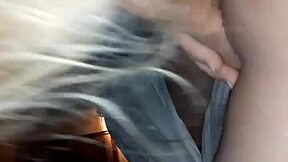 Bbw whore sucks cock with big ass and cum