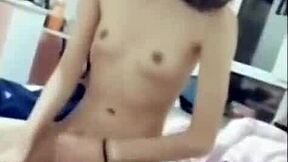 Affair isteri berakhir dengan creampie kasar