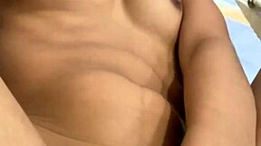 Latina Teen in Panties Masturbates to Intense Homemade Orgasm