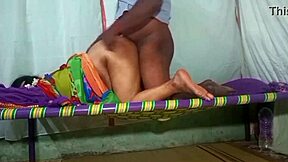 Indian Mother-In-Law In Saree Takes Doggy Style Fuck