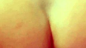 student with big ass craves cock, uses dildo instead