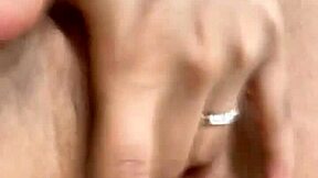 Latina Teen in Panties Masturbates to Intense Homemade Orgasm