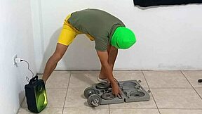 Watch my stepson do acrobatics?